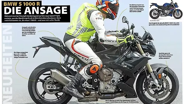 BMW S 1000 R Right Side BMW S 1000 R Right Side