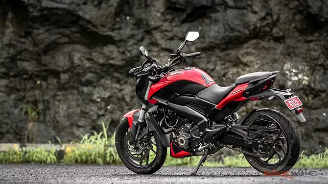 Bajaj Dominar 250 Rear Left Three-Quarter Bajaj Dominar 250 Rear Left Three-Quarter
