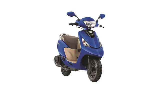 TVS Scooty Zest 110 Front Right Three-Quarter