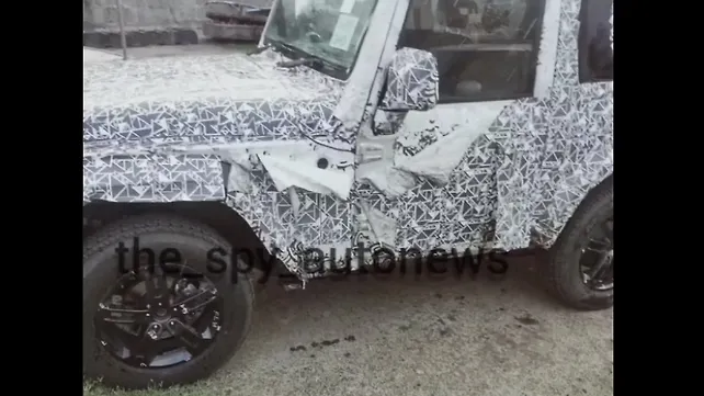 Mahindra New Thar BS6 Left Side View Mahindra New Thar BS6 Left Side View