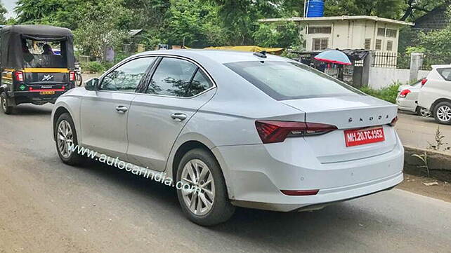 Skoda New Octavia left rear three quarter