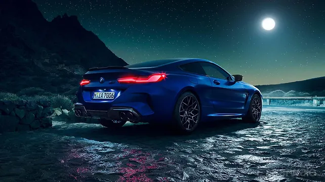 BMW M8 left rear three quarter BMW M8 left rear three quarter