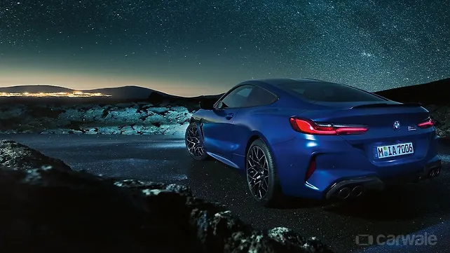 BMW M8 left rear three quarter BMW M8 left rear three quarter