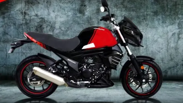 Mahindra Mojo Right Side Mahindra Mojo Right Side