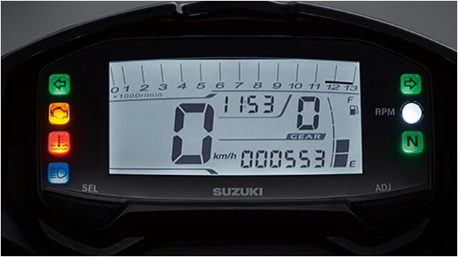 Suzuki Gixxer Instrument cluster