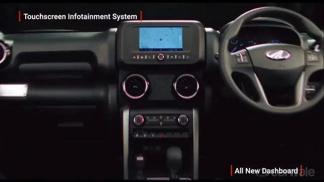 Mahindra New Thar BS6 Dashboard Mahindra New Thar BS6 Dashboard
