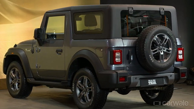 All new Mahindra Thar unveiled; India launch on 2 October - CarWale