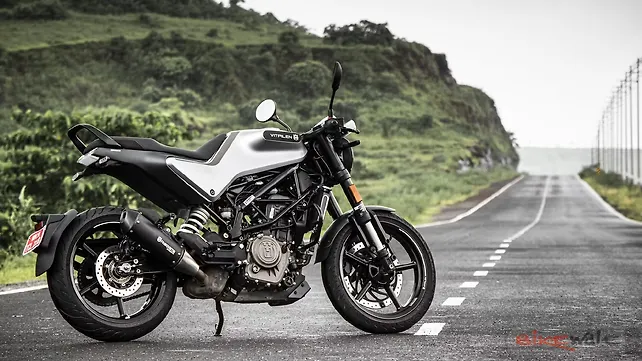 Husqvarna Vitpilen 250 Rear Right Three-Quarter Husqvarna Vitpilen 250 Rear Right Three-Quarter