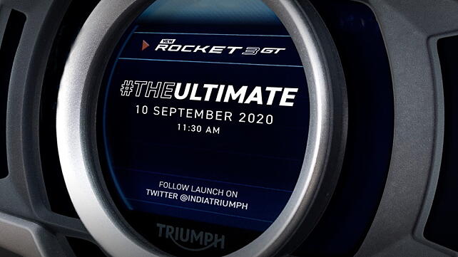Triumph Rocket 3 [2020] launch