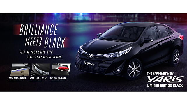 Toyota Yaris Black Edition Teased
