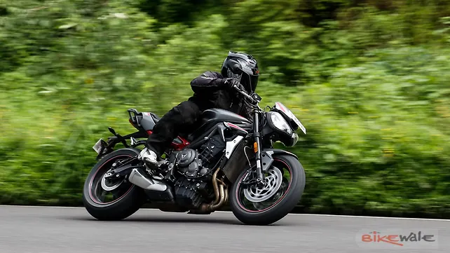 Triumph Street Triple R Action Triumph Street Triple R Action