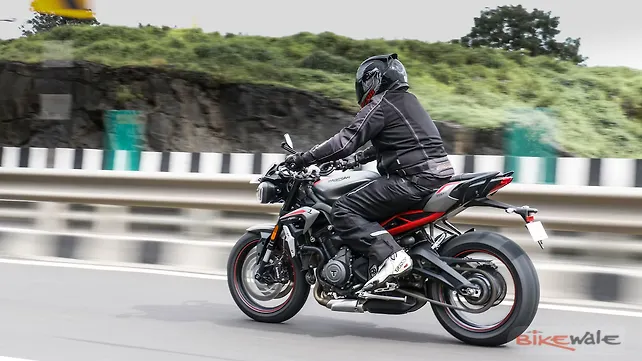 Triumph Street Triple R Action Triumph Street Triple R Action