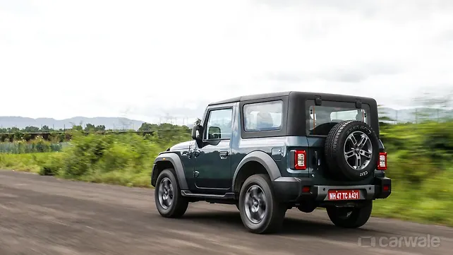 Mahindra Thar 2020 left rear three quarter left rear three quarter