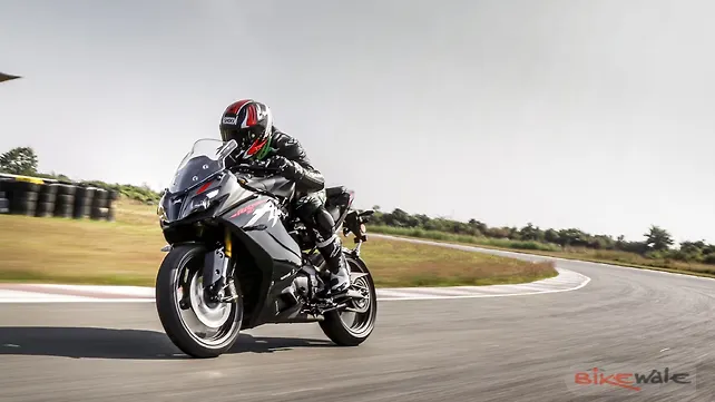 TVS Apache RTR 160 Action