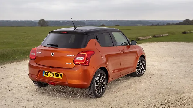 Maruti Suzuki Swift Right Rear Three Quarter Maruti Suzuki Swift Right Rear Three Quarter