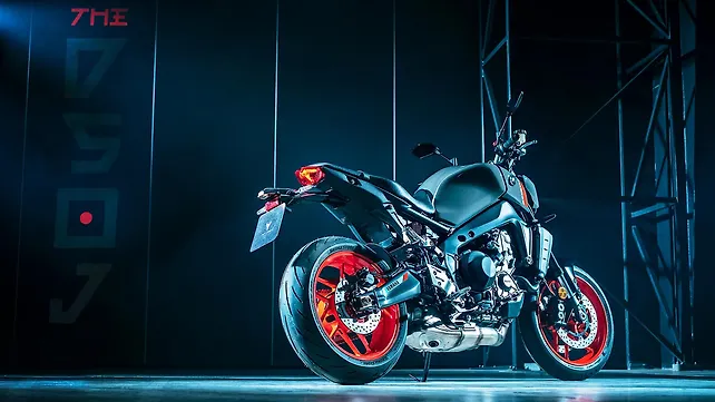 Yamaha MT 09 Right Rear Three Quarter Yamaha MT 09 Right Rear Three Quarter