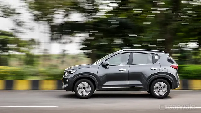 Kia Sonet вид слева Вид слева
