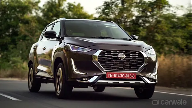 Nissan Magnite правый передний три четверти Правые передние три четверти