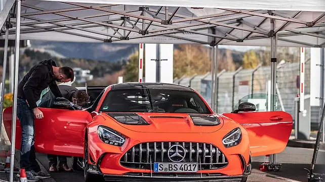 Mercedes-Benz AMG GT Front View Mercedes-Benz AMG GT Front View