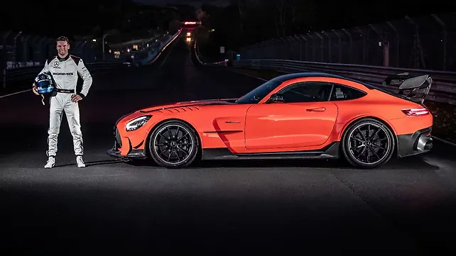Mercedes-Benz AMG GT Left Side View Mercedes-Benz AMG GT Left Side View