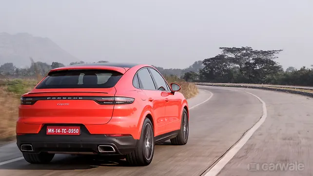 Porsche Cayenne Coupe Right Rear Three Quarter Right Rear Three Quarter