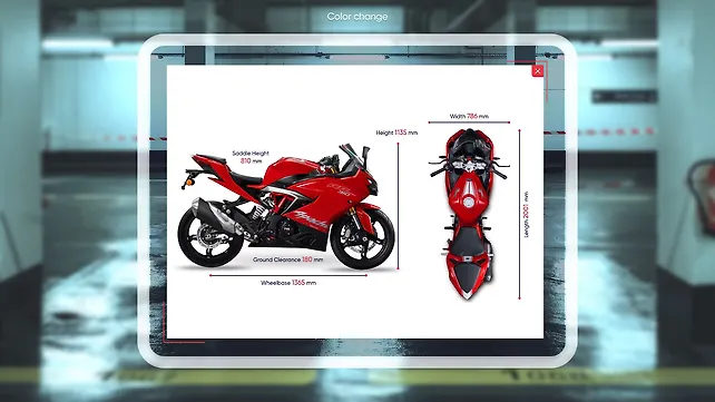TVS Apache RR310 Right Side View TVS Apache RR310 Right Side View