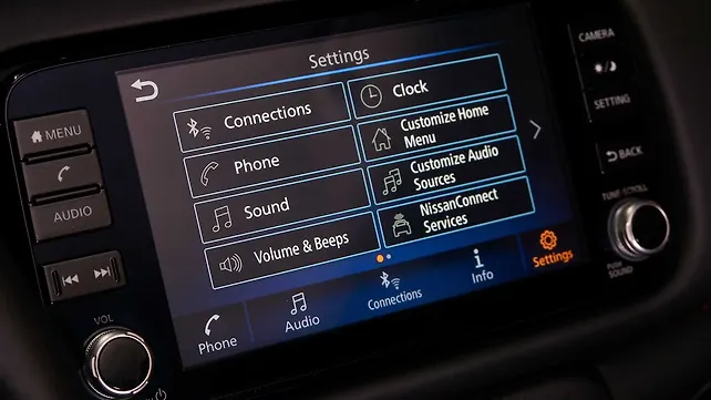 Nissan Kicks Facelift Infotainment System Nissan Kicks Facelift Infotainment System