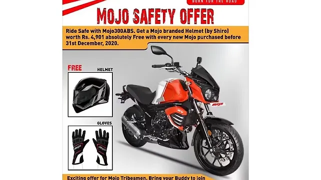 Mahindra Mojo Right Side View Mahindra Mojo Right Side View