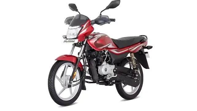 Bajaj Platina 100 Left Front Three Quarter