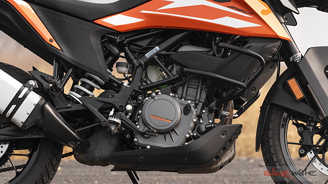 KTM 250 Adventure Engine From Right