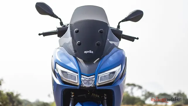 Aprilia SXR 160 Front View Aprilia SXR 160 Front View