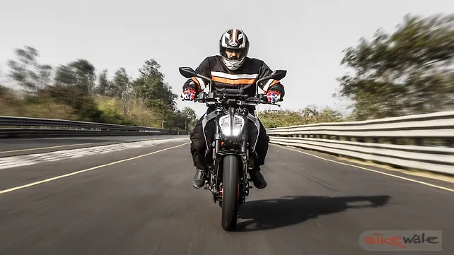 KTM 390 Duke action KTM 390 Duke action