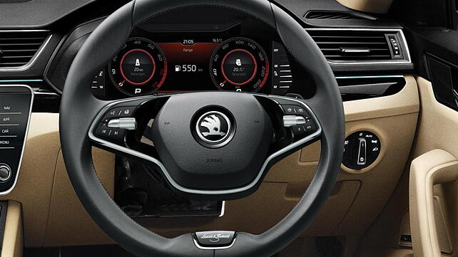 skoda new steering wheel