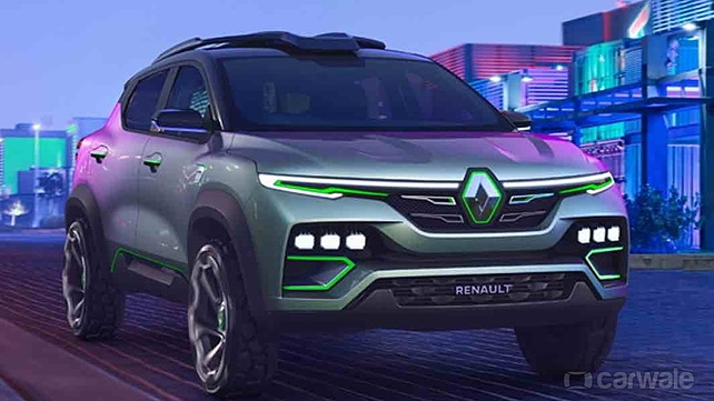 Renault Kiger avant droit trois quarts