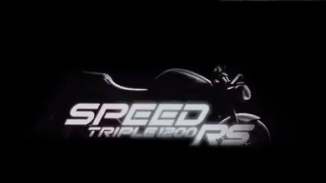 Triumph Speed Triple 1200 RS Right Side View Triumph Speed Triple 1200 RS Right Side View