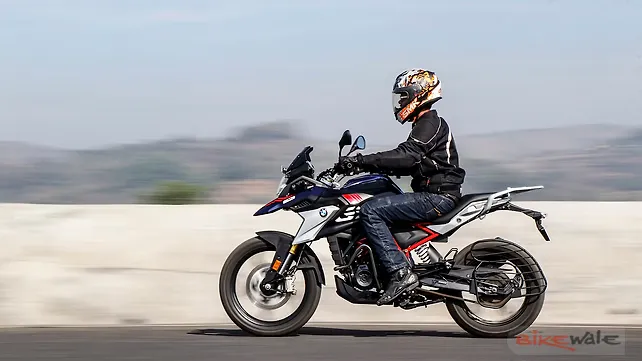BMW G 310 GS action BMW G 310 GS action