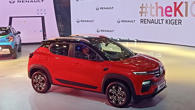 Vue latérale droite de Renault Kiger