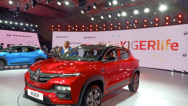 Renault Kiger avant gauche trois quarts