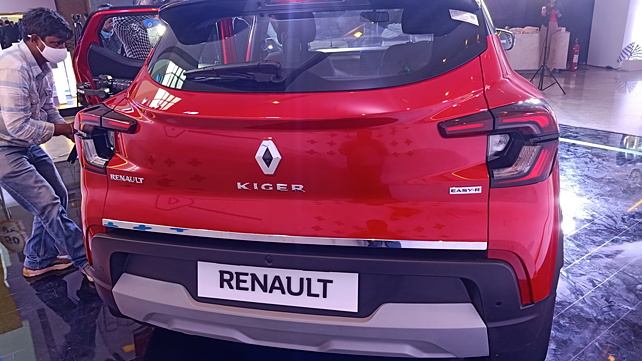 Vue arrière de Renault Kiger