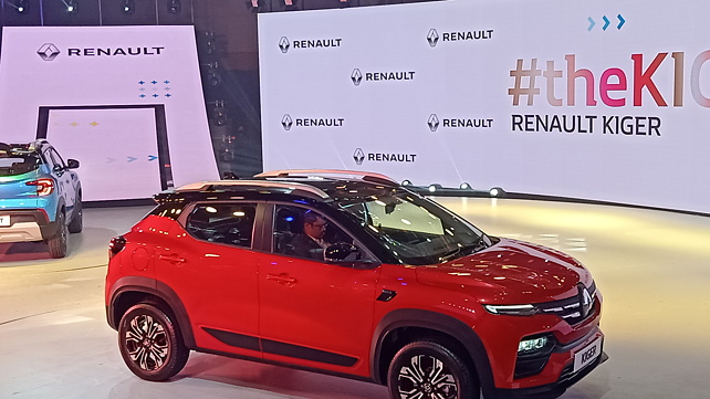 Renault Kiger avant droit trois quarts