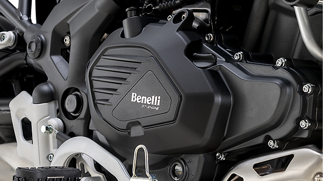 Benelli TRK 502 Engine From Right