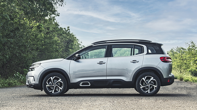 Citroen C5 Aircross vue latérale gauche