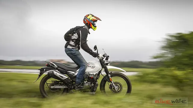 Royal Enfield Himalayan action Royal Enfield Himalayan action