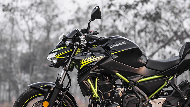 kawasaki z650 on road price