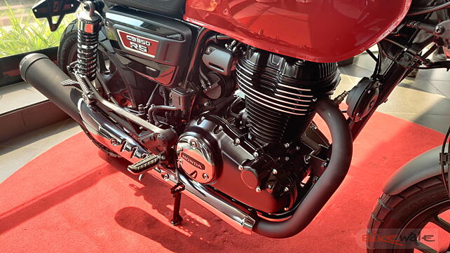 Honda CB350RS Engine From Right