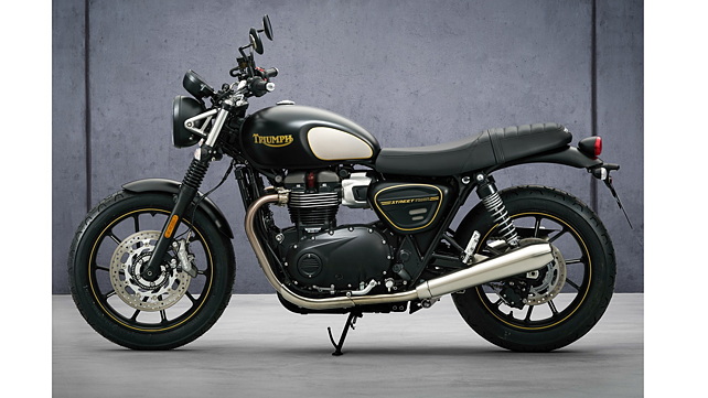 triumph street twin goldline