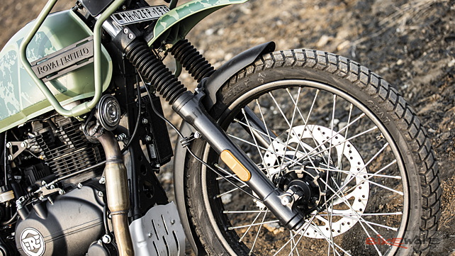 Royal Enfield Himalayan Front Suspension