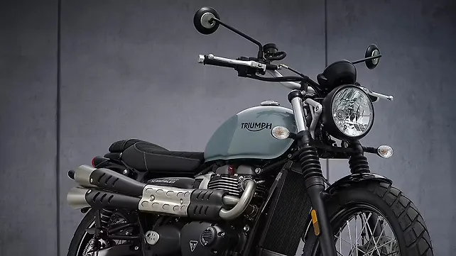 Triumph Street Scrambler Right Front Three Quarter Triumph Street Scrambler Right Front Three Quarter