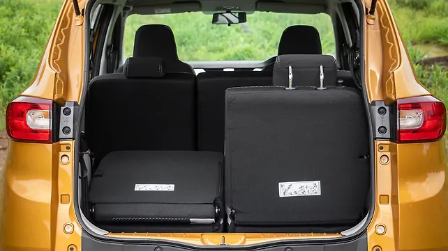 Renault Triber Bootspace Rear Split Seat Folded Renault Triber Bootspace Rear Split Seat Folded