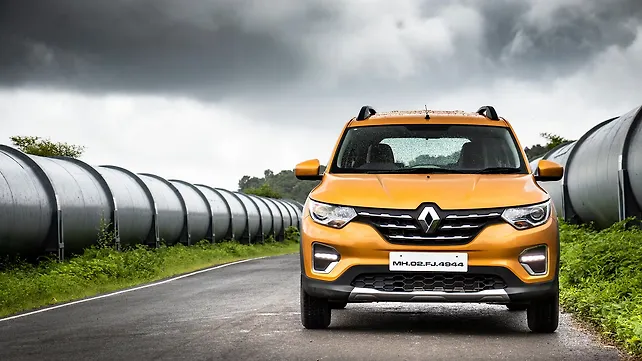 Renault Triber Front View Renault Triber Front View